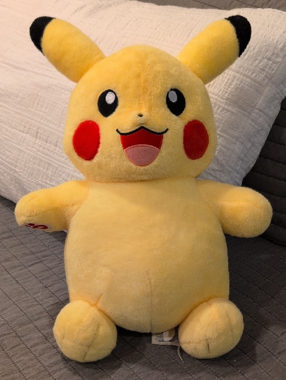 Build-A-Bear Yellow Pikachu Plush with Red Cheeks - Picture 5 of 5